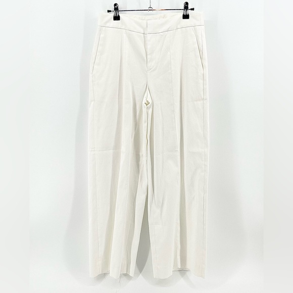 Everlane Limited Release Wide Leg Structured Pant in White - Picture 2 of 10